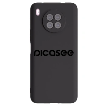 Picasee husă neagră din silicon pentru Huawei Nova 8i - Picasee - new logo - black