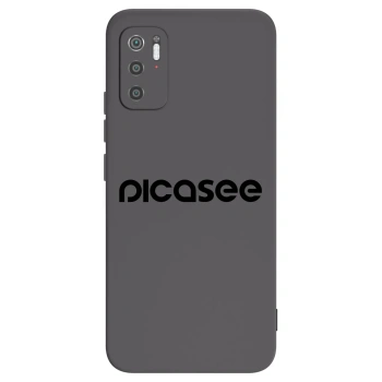 Picasee husă neagră din silicon pentru Xiaomi Poco M3 Pro 5G - Picasee - new logo - black
