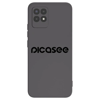 Picasee husă neagră din silicon pentru Realme 8i - Picasee - new logo - black