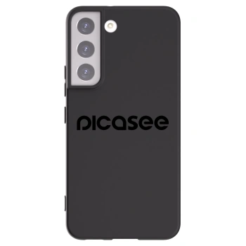 Picasee husă neagră din silicon pentru Samsung Galaxy S22 5G - Picasee - new logo - black