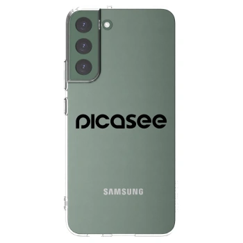 Picasee husă transparentă din silicon pentru Samsung Galaxy S22+ 5G - Picasee - new logo - black