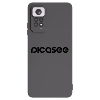 Picasee husă neagră din silicon pentru Xiaomi Redmi Note 11 - Picasee - new logo - black