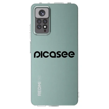 Picasee husă transparentă din silicon pentru Xiaomi Redmi Note 11S 4G - Picasee - new logo - black