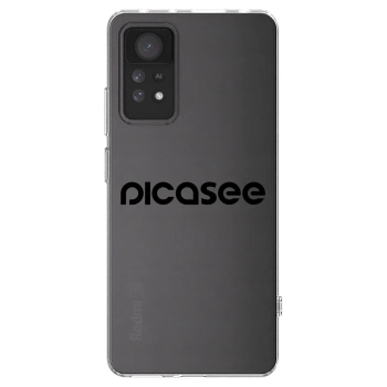 Picasee husă transparentă din silicon pentru Xiaomi Redmi Note 11 Pro 5G - Picasee - new logo - black