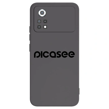 Picasee husă neagră din silicon pentru Xiaomi Poco X4 Pro 5G - Picasee - new logo - black