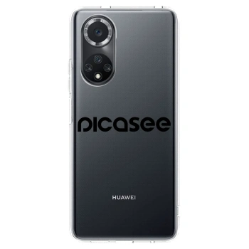 Picasee husă transparentă din silicon pentru Huawei Nova 9 SE - Picasee - new logo - black