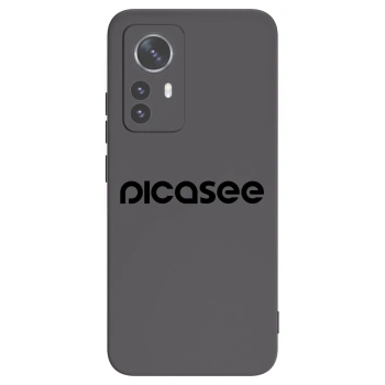 Picasee husă neagră din silicon pentru Xiaomi 12 Pro - Picasee - new logo - black