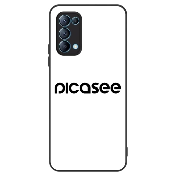 Husă pentru OPPO Reno 5 5G - Picasee - new logo - black