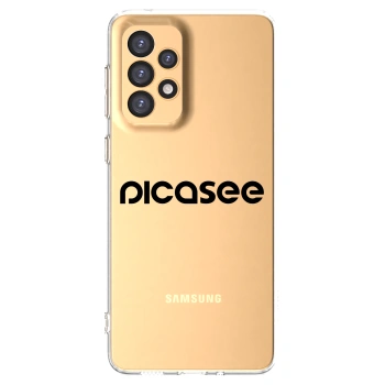 Picasee husă transparentă din silicon pentru Samsung Galaxy A33 5G A336 - Picasee - new logo - black
