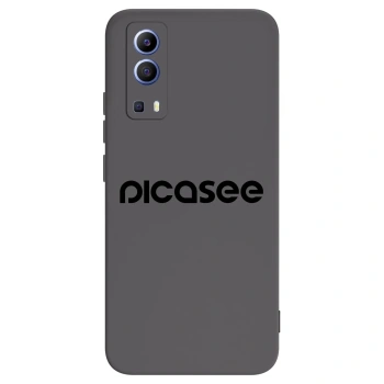 Picasee husă neagră din silicon pentru Vivo Y52 5G - Picasee - new logo - black