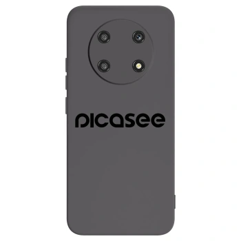 Picasee husă neagră din silicon pentru Honor Magic4 Lite 5G - Picasee - new logo - black