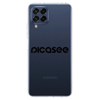 Picasee husă transparentă din silicon pentru Samsung Galaxy M53 5G - Picasee - new logo - black