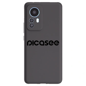 Picasee husă neagră din silicon pentru Xiaomi 12T Pro - Picasee - new logo - black
