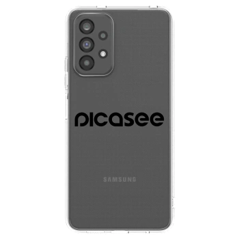 Picasee husă transparentă din silicon pentru Samsung Galaxy A73 5G - Picasee - new logo - black
