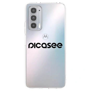 Husă pentru Motorola Edge 20 - Picasee - new logo - black