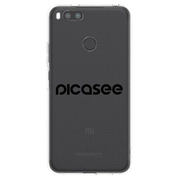 Picasee husă transparentă din silicon pentru Xiaomi Redmi A1 - Picasee - new logo - black