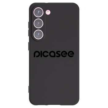 Picasee husă neagră din silicon pentru Samsung Galaxy S23 5G - Picasee - new logo - black