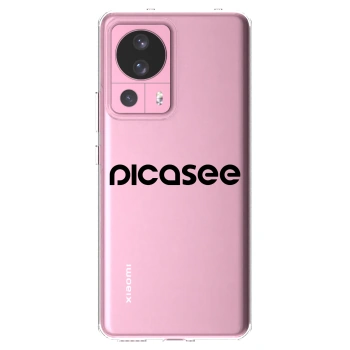 Picasee husă transparentă din silicon pentru Xiaomi 13 Lite - Picasee - new logo - black