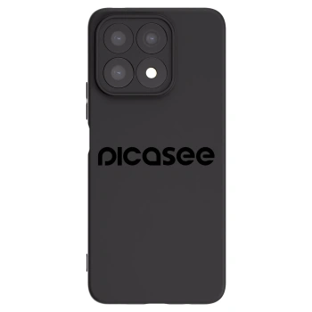 Picasee husă neagră din silicon pentru Honor X8a - Picasee - new logo - black