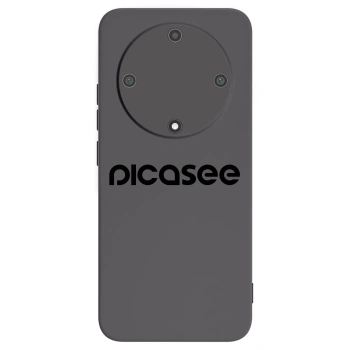 Picasee husă neagră din silicon pentru Honor Magic5 Lite 5G - Picasee - new logo - black