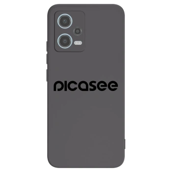 Picasee husă neagră din silicon pentru Xiaomi Redmi Note 12 5G - Picasee - new logo - black