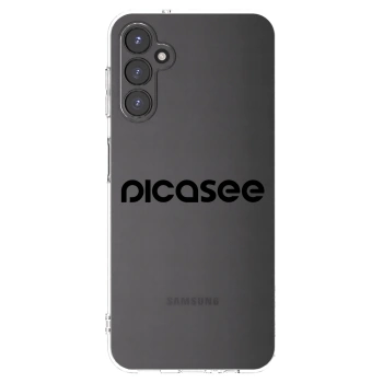 Picasee husă transparentă din silicon pentru Samsung Galaxy A14 5G A146P - Picasee - new logo - black