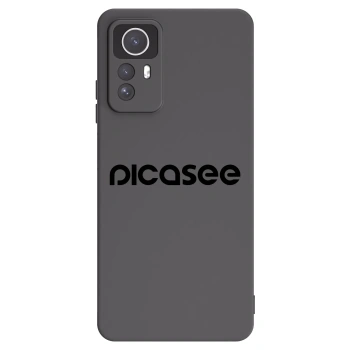 Picasee husă neagră din silicon pentru Xiaomi Redmi Note 12S - Picasee - new logo - black