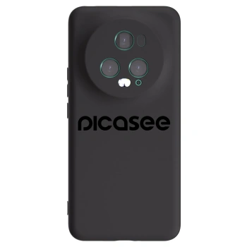 Picasee husă neagră din silicon pentru Honor Magic5 Pro - Picasee - new logo - black