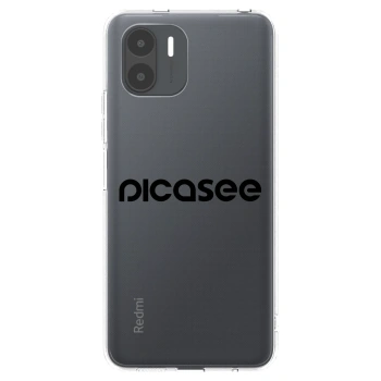 Picasee husă transparentă din silicon pentru Xiaomi Redmi A2 - Picasee - new logo - black