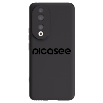Picasee husă neagră din silicon pentru Honor 90 5G - Picasee - new logo - black