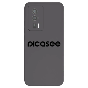 Picasee husă neagră din silicon pentru Xiaomi Poco F5 Pro 5G - Picasee - new logo - black