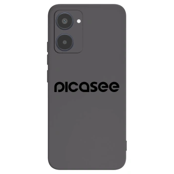 Picasee husă neagră din silicon pentru Realme 10 4G - Picasee - new logo - black
