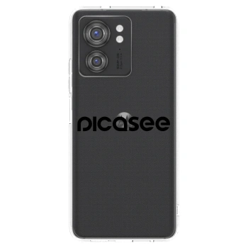 Picasee husă transparentă din silicon pentru Motorola Edge 40 - Picasee - new logo - black