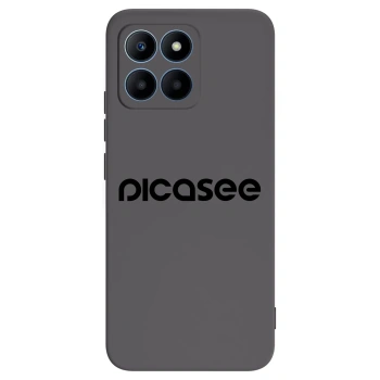 Picasee husă neagră din silicon pentru Honor 70 Lite - Picasee - new logo - black