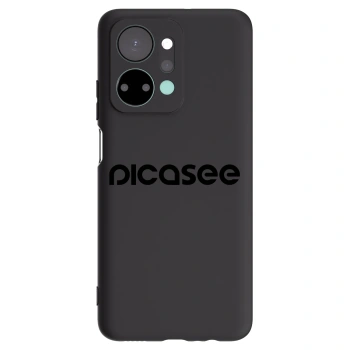 Picasee husă neagră din silicon pentru Honor X7a - Picasee - new logo - black