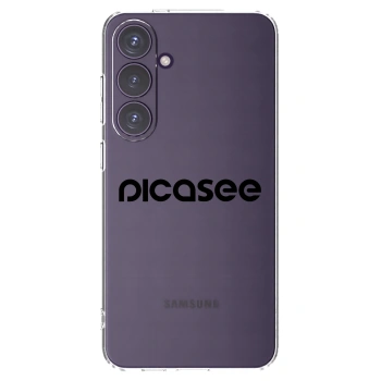Picasee husă transparentă din silicon pentru Samsung Galaxy S24+ S926B 5G - Picasee - new logo - black