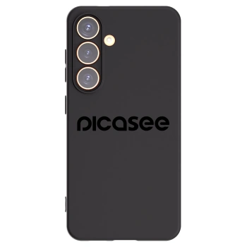 Picasee husă neagră din silicon pentru Samsung Galaxy S24 S921B 5G - Picasee - new logo - black
