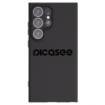 Picasee husă neagră din silicon pentru Samsung Galaxy S24 Ultra S928B 5G - Picasee - new logo - black