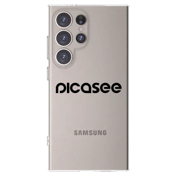 Picasee husă transparentă din silicon pentru Samsung Galaxy S24 Ultra S928B 5G - Picasee - new logo - black
