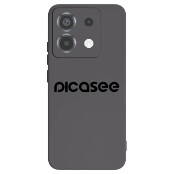 Picasee husă neagră din silicon pentru Xiaomi Poco X6 - Picasee - new logo - black