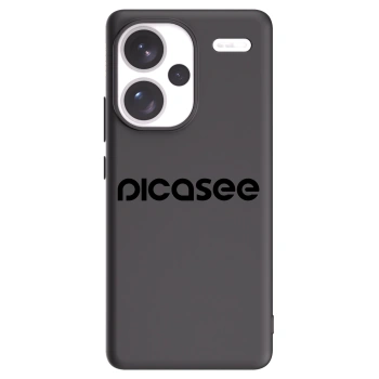 Picasee husă neagră din silicon pentru Xiaomi Redmi Note 13 Pro+ 5G - Picasee - new logo - black