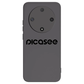 Picasee husă neagră din silicon pentru Honor Magic6 Lite 5G - Picasee - new logo - black
