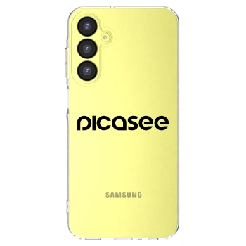 Picasee husă transparentă din silicon pentru Samsung Galaxy A25 A256B 5G - Picasee - new logo - black