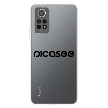 Picasee husă transparentă din silicon pentru Xiaomi Redmi Note 12 Pro 4G - Picasee - new logo - black