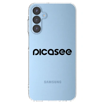 Picasee husă transparentă din silicon pentru Samsung Galaxy A15 A156B 5G - Picasee - new logo - black