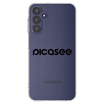 Picasee husă transparentă din silicon pentru Samsung Galaxy A15 A155F 4G - Picasee - new logo - black