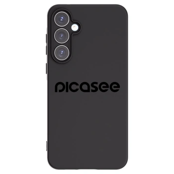 Picasee husă neagră din silicon pentru Samsung Galaxy A55 5G A556B - Picasee - new logo - black