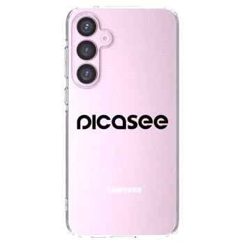Picasee husă transparentă din silicon pentru Samsung Galaxy A55 5G A556B - Picasee - new logo - black