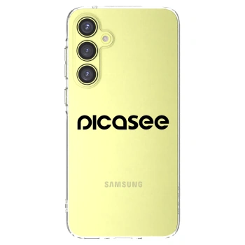 Picasee husă transparentă din silicon pentru Samsung Galaxy A35 5G A356B - Picasee - new logo - black