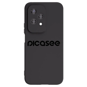 Picasee husă neagră din silicon pentru Honor 200 Lite - Picasee - new logo - black